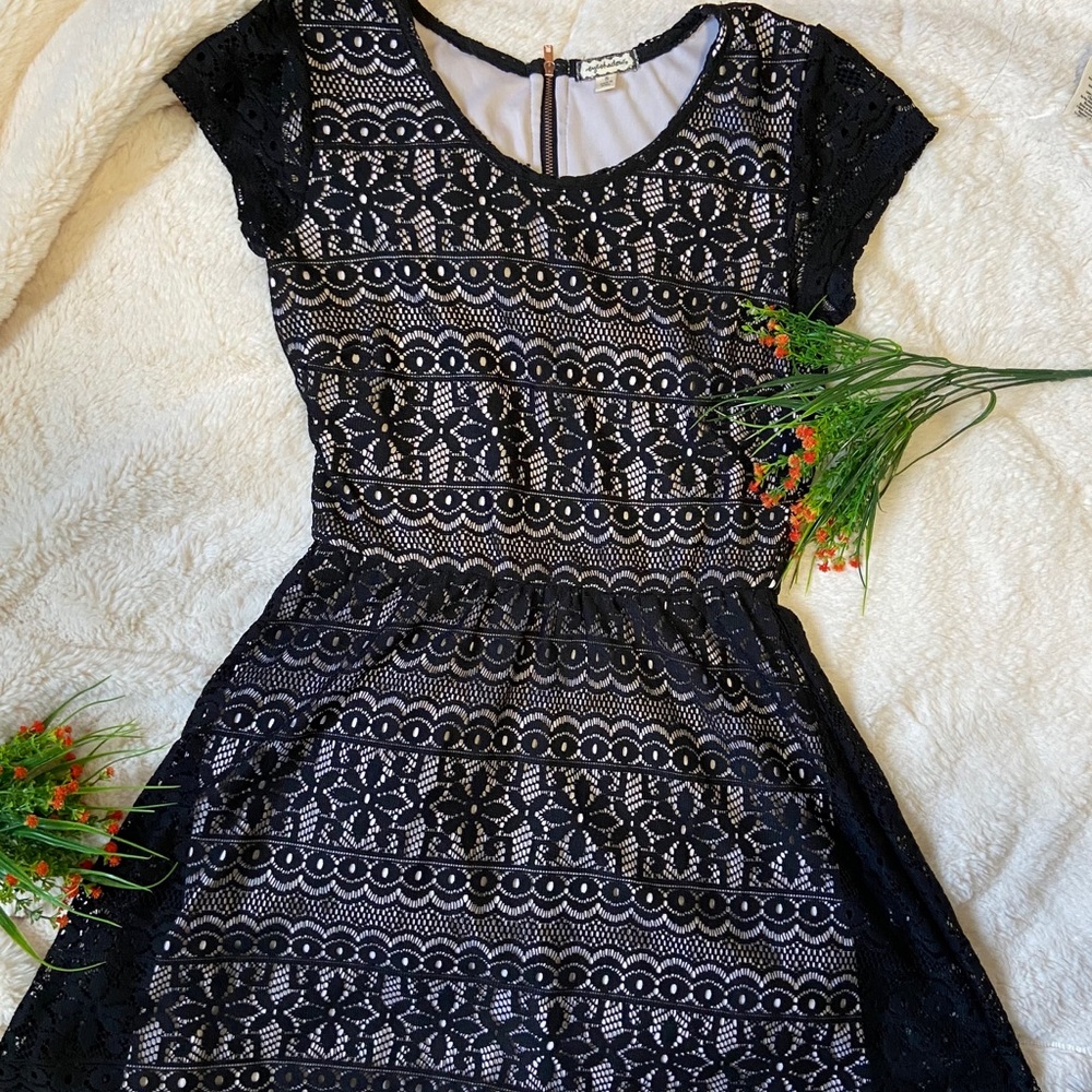 Black Lace Dress